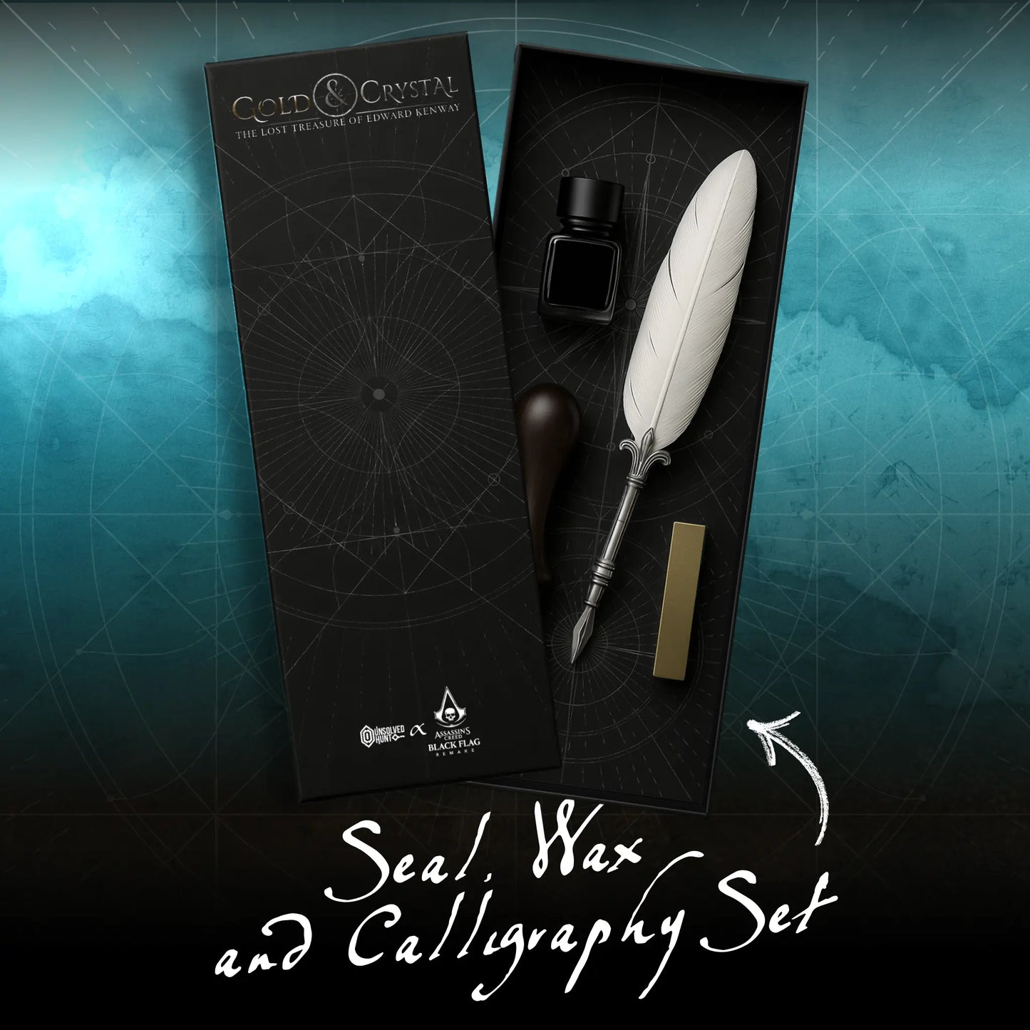 Seal, Wax and Calligraphy Set